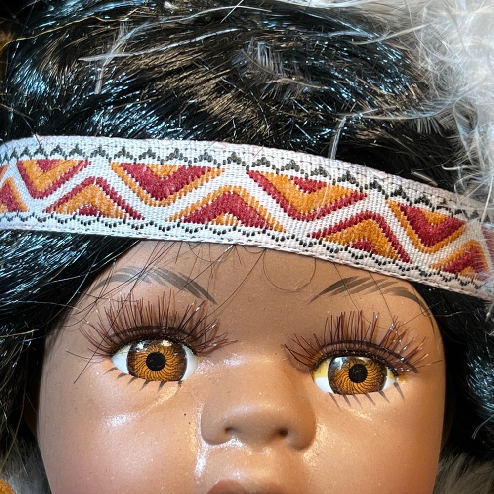 Porcelain doll 14 inch with certificate of authenticity